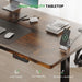Electric Standing Desk Adjustable - 48 X 24 Inch Sit Stand up Desk with Cable Management - 3 Memory Preset Adjustable Height Table - ShipItFurniture