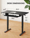 Electric Standing Desk with Adjustable Height and Tray - ShipItFurniture