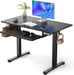 Electric Standing Desk with Adjustable Height and Tray - ShipItFurniture