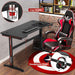 Extra Large Ergonomic Gaming Desk with Cup Holder - ShipItFurniture