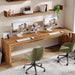 Extra Long Wooden Computer Desk for Home Office - ShipItFurniture