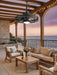 20" Outdoor Ceiling Fan with Lights, IP65 Waterproof Gazebo Fan, Plug-In Outdoor Hanging Fan Remote&App Control, 6 Speeds, 3CCT Dimmable, Caged Ceiling Fan for Gazebo, Patios, Porch,Pergola