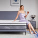 Queen Mattress - 10 Inches Gel Memory Foam Hybrid Mattress in a Box, Queen Size with Pocket Springs, Medium Firm, Pressure Relief & Motion Isolation, 365 Nights Trial, Certipur US Certified