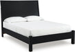 Danziar Modern Panel Headboard for Bedroom, Queen, Black