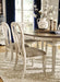 Realyn French Country Ribbon Back Dining Chair, 2 Count, Chipped White