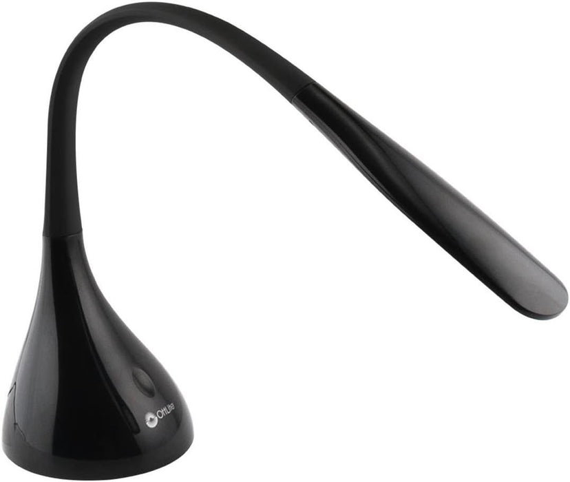 Creative Curves LED Desk Lamp with Adjustable Neck - 4 Dimmable Brightness Settings with Energy Efficient Natural Daylight Leds for Home Office, Computer Desk, & Dorms