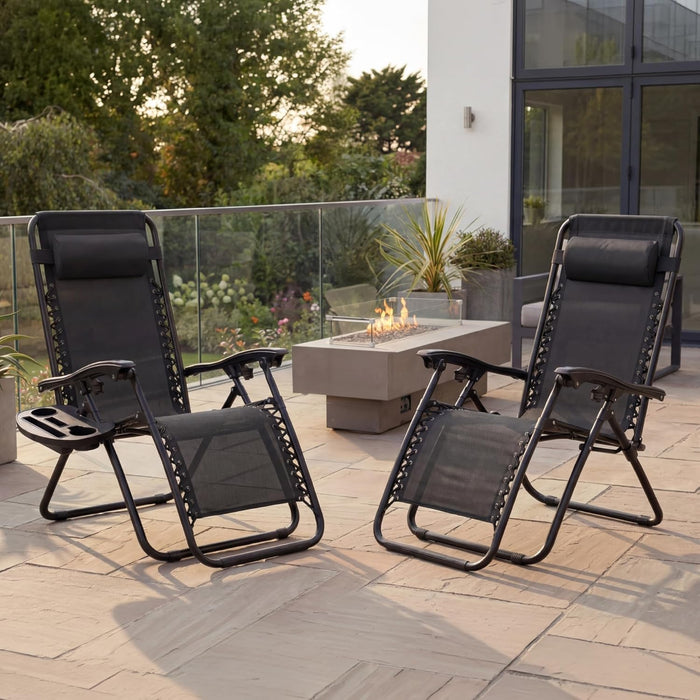 Zero Gravity Chair Recliner, Black