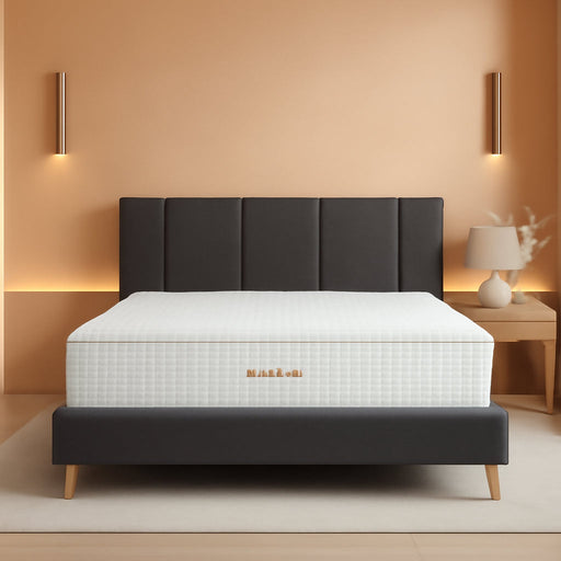 Full XL Mattress, 14 Inch Hybrid Full Mattress in a Box with Cooling Gel Memory Foam & Pocket Springs, Medium Firm for Pressure Relief, Motion Isolation, Back Neck Pain Relief, 54X80 Mattress