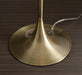 Stowe Floor Lamp with Antique Brass Finish, Modern Style, 61" Height, 19" Width, 19" Depth