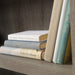Miscellaneous Storage 3-Shelf Bookcase/ Book Shelf, Mystic Oak Finish