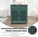 Farmhouse Buffet Cabinet, 2 Door 2 Drawer Sideboard Storage Cabinet