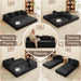 78.8 Inch Convertible Sofa Bed Removable Armrests