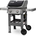 Spirit II E-210 2-Burner Liquid Propane Grill, 48 X 26 X 57 Inches, Black