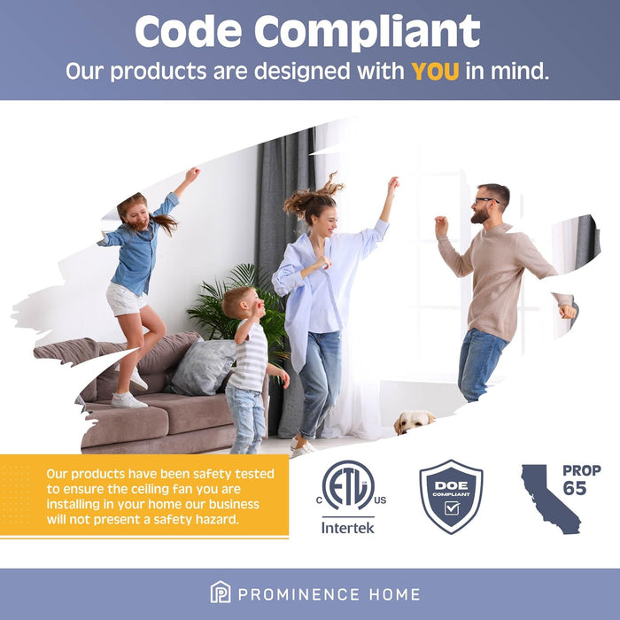 Benton Traditional 52 Inch Ceiling Fan with Light, LED Flush Mount Ceiling Fan, Indoor Fan with 5 Blades, Brown Walnut and Brown Maple Blade Finish Options, Brushed Nickel (51428-01)