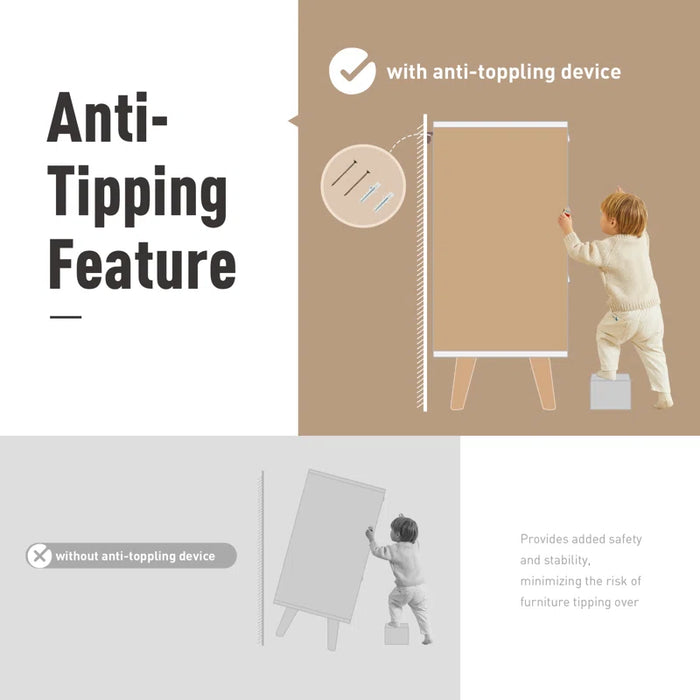 2-Door Accent Cabinet with 3 Drawers