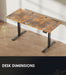 Electric Standing Desk 71 Inch Height Adjustability