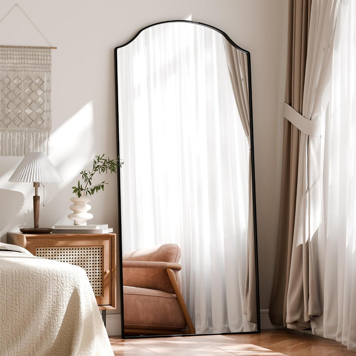 71"X32" Full Length Mirror with Unique Arched Design