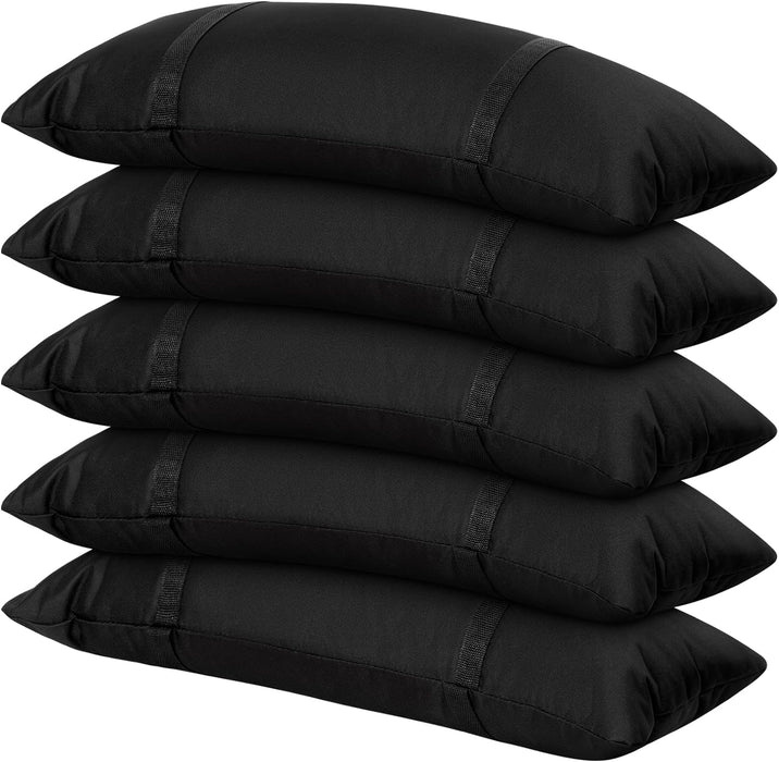 5 Pieces Umbrella Base Weights Canopy Weights Sandbag 5 X 55 Lbs Fillable Straight Sandbag for Outdoor Patio Garden Backyard Poolside Accessories