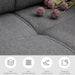 65Inch MidCentury Tufted Upholstered Couch USB Ports