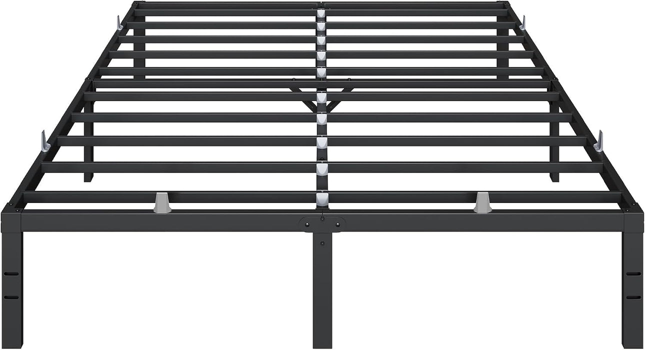 Queen Size Bed Frame, Metal Platform Bed Frame, 14 Inch