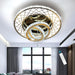 Gold 24 Inch Ceiling Chandelier Decorative Illumination