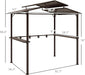 8Feet By 5Feet WeatherproofAllSeason Grill Gazebo