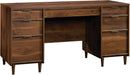 Clifford Place Executive Desk, in Grand Walnut Finish