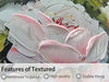 Flower Wall Art Canvas Art Wall Decor, Floral Painting Textured Picture Living Room Pink Rose Artwork Large Framed for Bedroom Kitchen Dining Room Home Office Decor 40"X20"