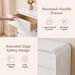 White 5-Drawer Dresser for Bedroom, 50.5" Tall Chest of Drawers