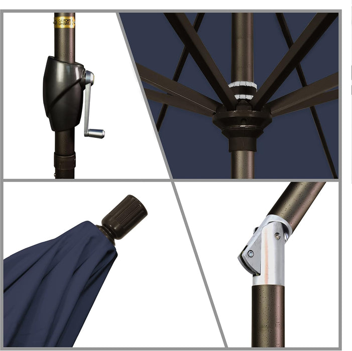 6' round Aluminum Market Umbrella