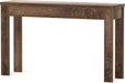 Console Table, 47" Farmhouse Wood Entryway Table, Sofa Tables Narrow Long behind Couch, Entry Table for Entrance, Hallway, Living Room, Cracked Oak
