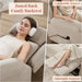 77" Power Reclining Sofa, Recliner Couch for Living Room, Beige