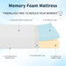 Full Mattress, 10 Inch Gel Memory Foam Mattress in a Box, Fiberglass Free Full Size Mattresses for Pressure & Pain Relief, Soft and Comfortable