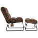 Velvet Massage Recliners with Ottoman Remote Control and Side Pocket