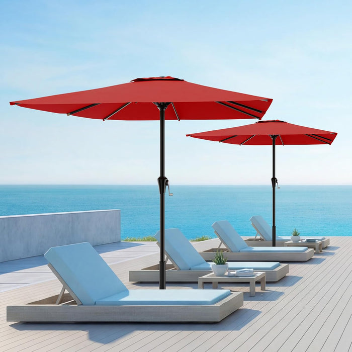 Rectangle Outdoor Patio Umbrellas