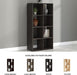 Piperton 8 Cube Storage Organizer or Bookcase, Charcoal