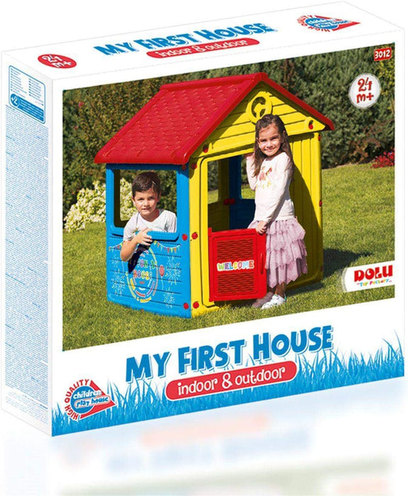 Dolu : My First City Playhouse - Indoor & Outdoor Toy Home, 53" High, Durable &