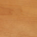 Malaya Modern Oak Brown Wood Queen Platform Bed with Scalloped Edges