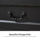 5 Drawer Dresser for Bedroom Farmhouse Black Wood Chest of Drawers for Bedroom Dresser, Rustic 46" Tall Wide Drawers Dressers Wooden Closet Storage Cabinet, Hallway, Living Room