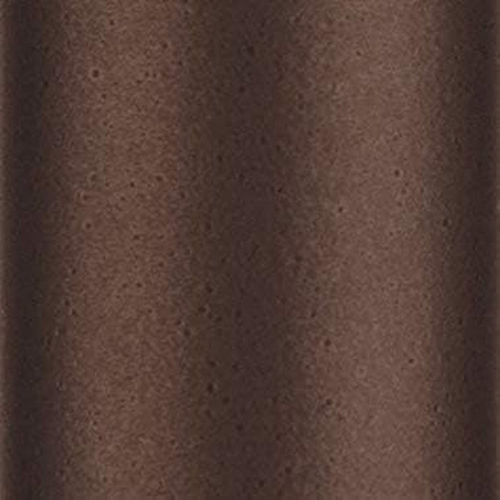 Octagonal 9 Ft Patio Umbrella - Outdoor Furniture Table Umbrella – Push-Button Tilt – Bronze Aluminum Frame (Obravia, Auburn)