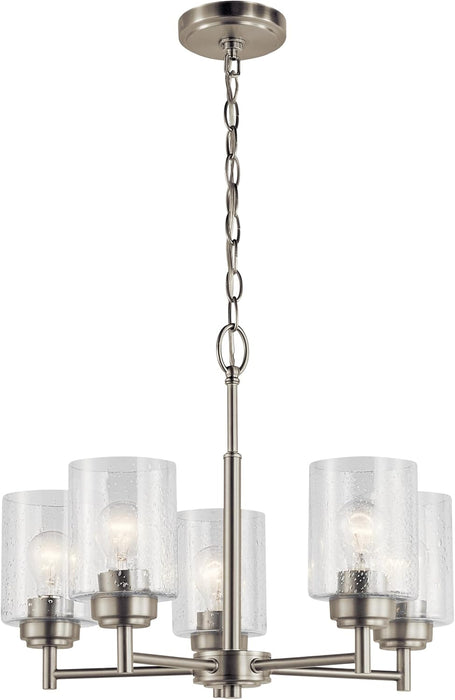 Winslow 19.75 Inch Brushed Nickel Chandelier Lighting
