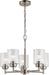 Winslow 19.75 Inch Brushed Nickel Chandelier Lighting