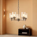 Winslow 19.75 Inch Brushed Nickel Chandelier Lighting