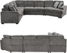 Oversized Sectional Sleeper Sofa with Chaise