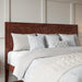 , Canyon King Platform Bed with Matching Footboard, Walnut
