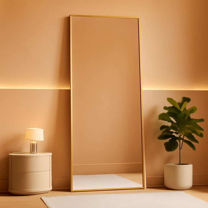 Full Length Floor Mirror, Body Standing Wall Mirror