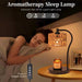 Candle Warmer Lamp, Rattan Candle Heater with 2 Light Bulbs, Dimmable and Timer Melt Warmer for Scented Jar Candles Aromatic Holders for Home Room,Bedroom Living Room