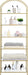 Goldtone StainlessSteel TemperedGlass SixTier Bookshelf
