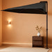 Patio Umbrella 9FT - Outdoor Half Umbrellas for Patio, Backyard, Garden, Deck (Dark Gray)