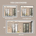 28"X36" LED Bathroom Mirror, Frontlit&Backlit, Controlled Separately